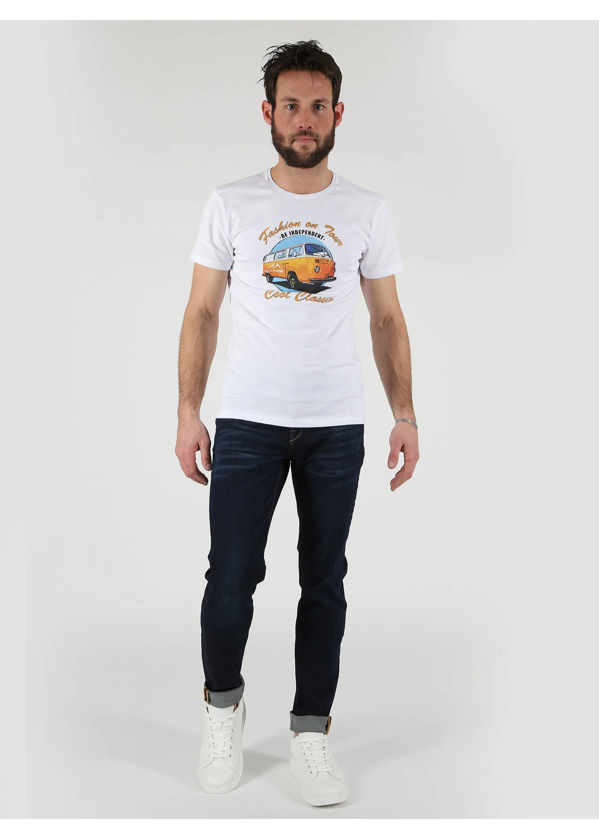 5 pocket herenjeans | M.O.D. Marcel slim fit maracabo blue L34