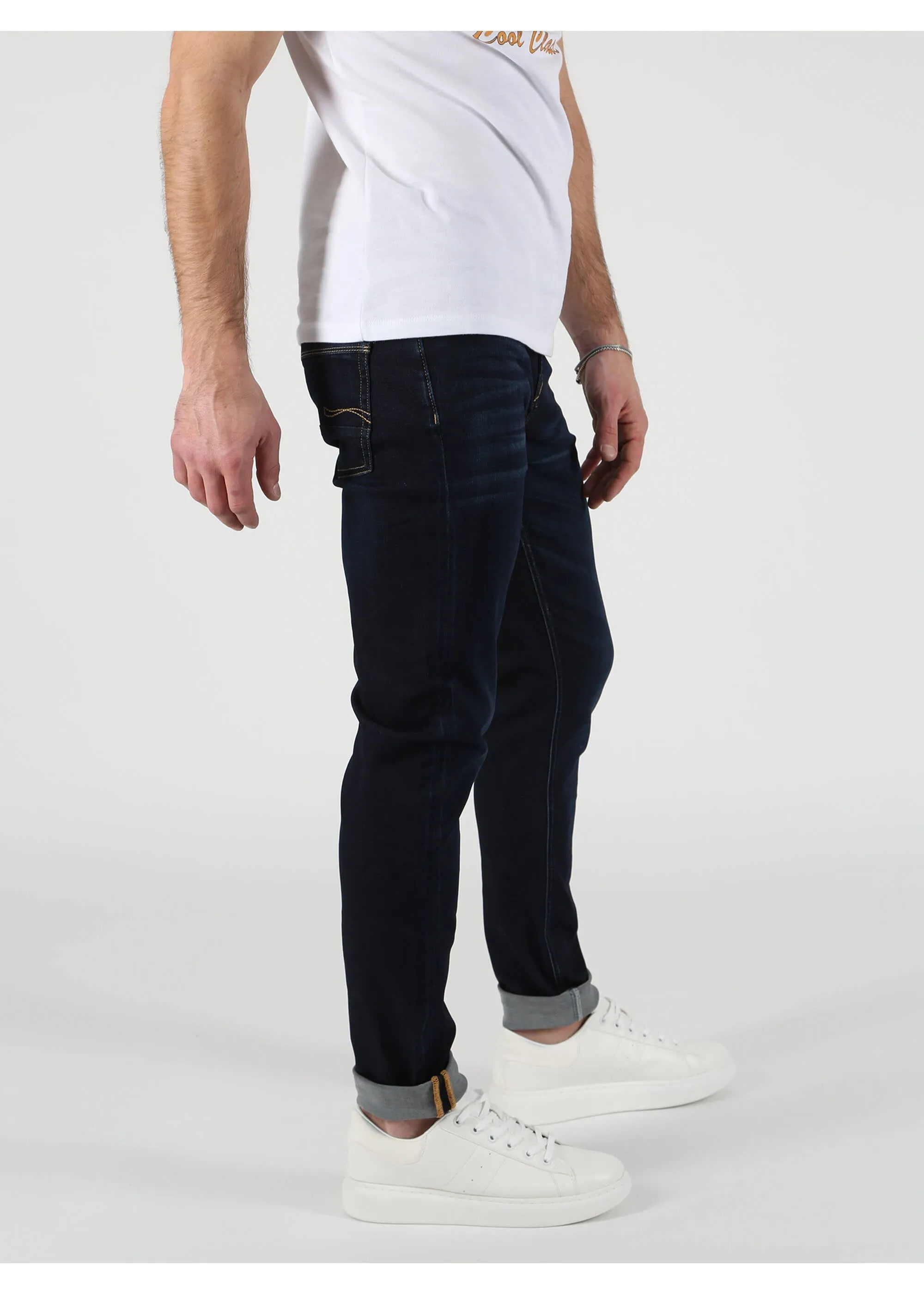 5 pocket herenjeans | M.O.D. Marcel slim fit maracabo blue L34