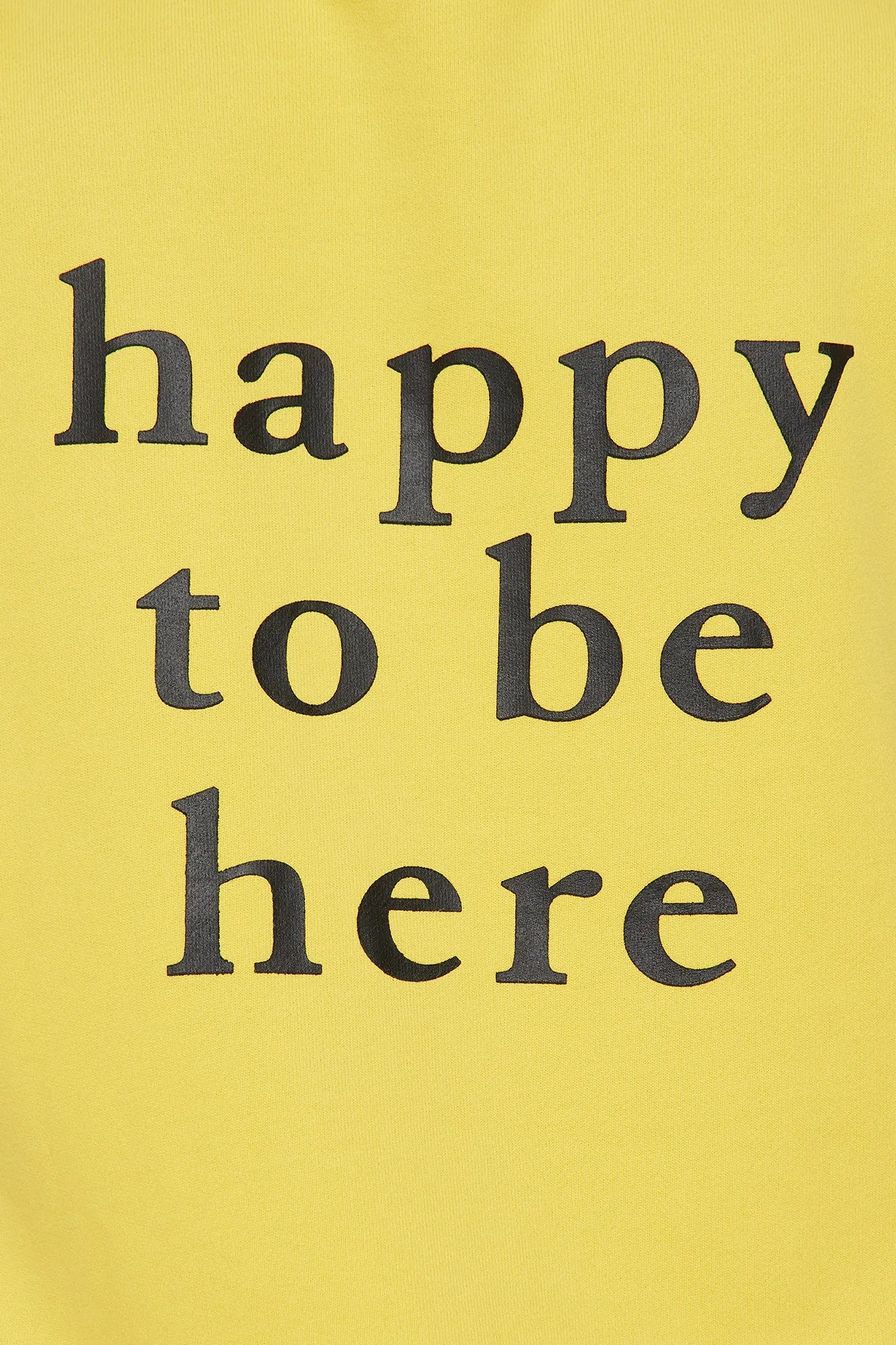 Always Happy Wide Leg Sweatsuit Set - Yellow
