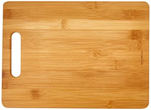 AmazonBasics - Juego de tablas de cortar de bambú (3 unidades)