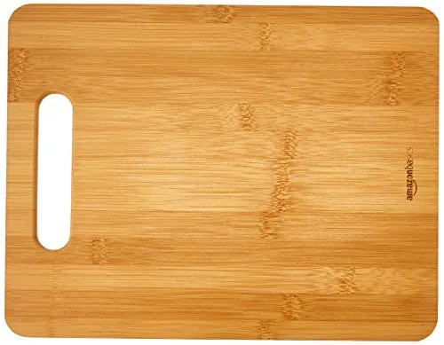 AmazonBasics - Juego de tablas de cortar de bambú (3 unidades)
