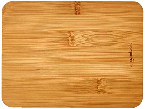 AmazonBasics - Juego de tablas de cortar de bambú (3 unidades)