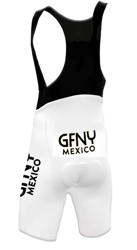 Black-White Bib-Short Men