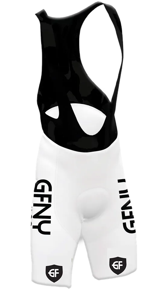 Black-White Bib-Short Men