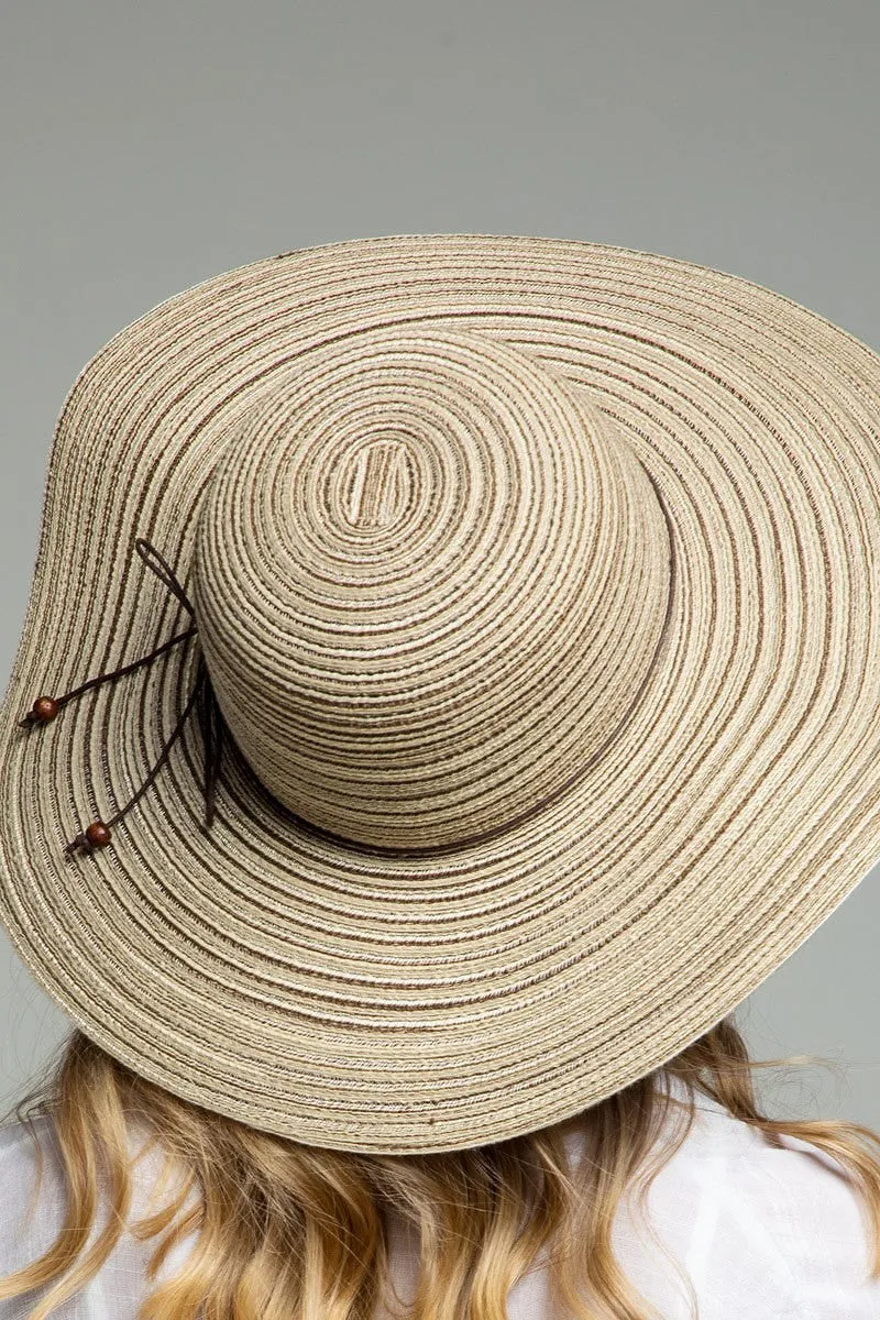 Bohemian Floppy Hat Cinnamon Summer-Fall Design
