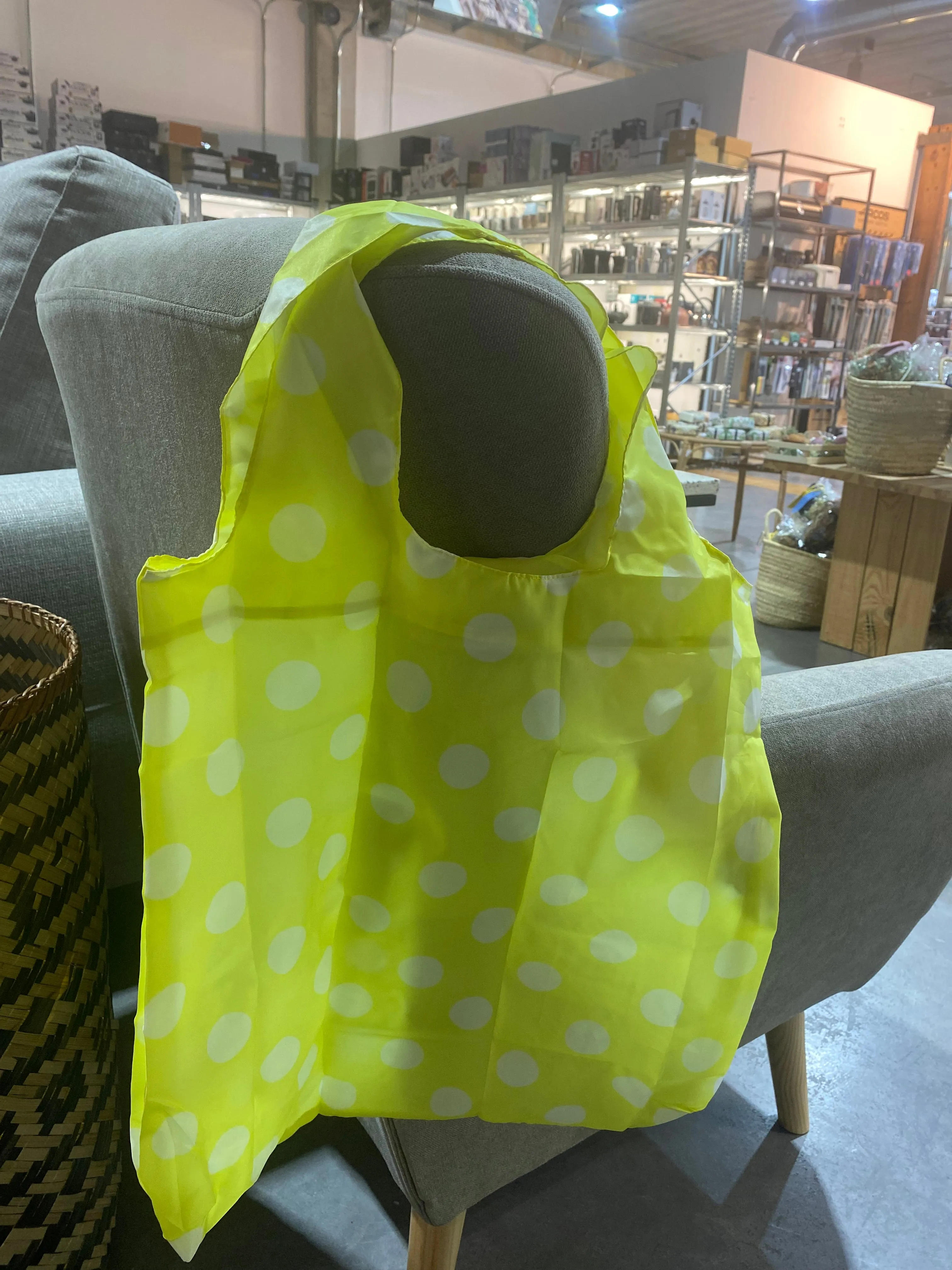 Bolsa compra Mini Maxi de lunares.