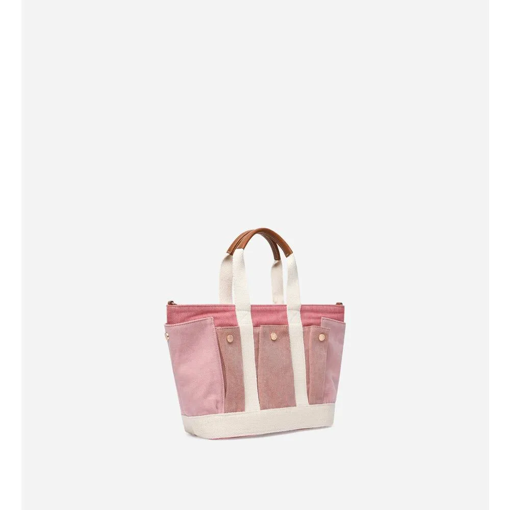 Cabas S Multipoches - Multico Et Rose - Femme