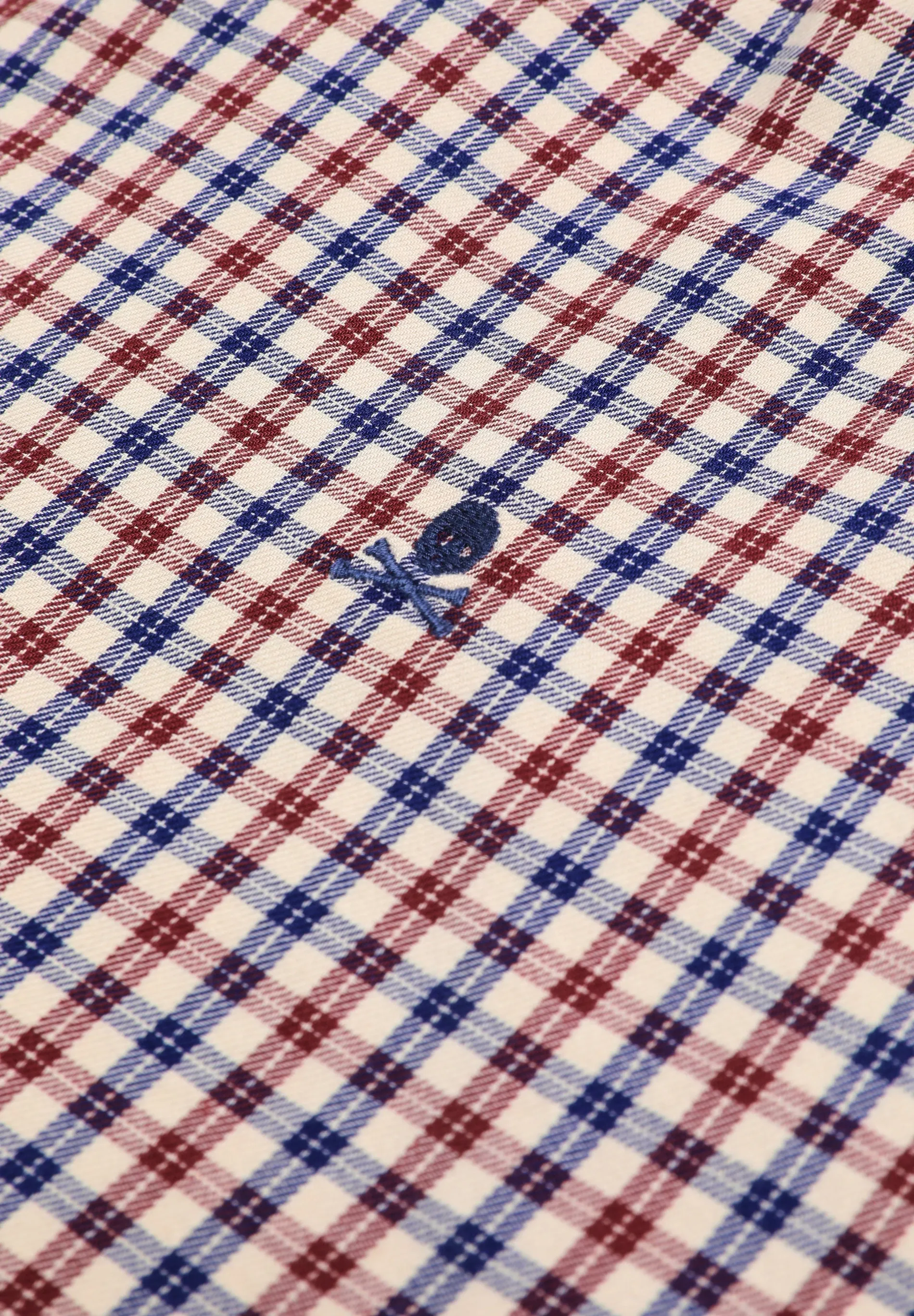 CAMISA CUADROS MINI CALAVERA