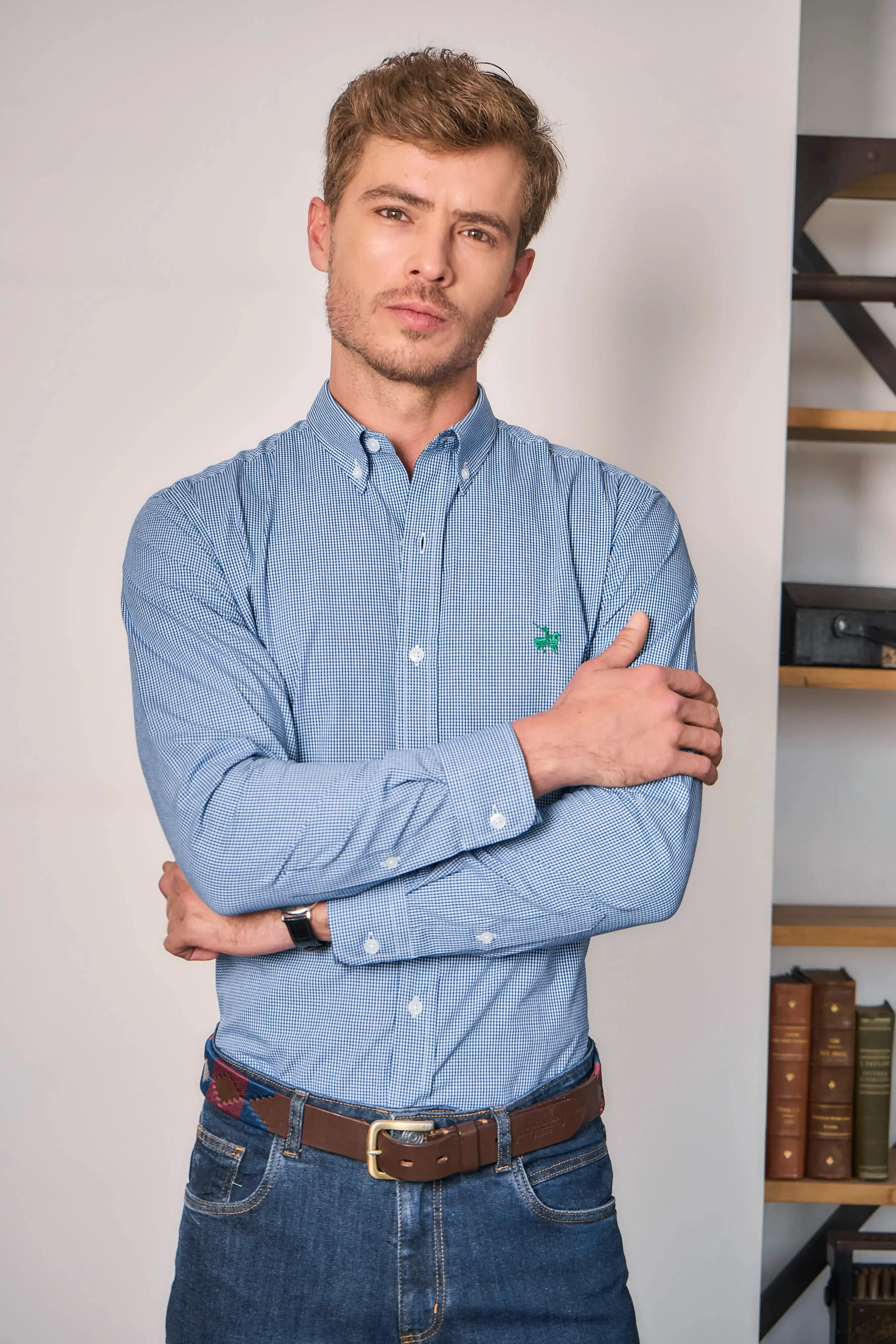 Camisa Cuadros Montrose Hombre