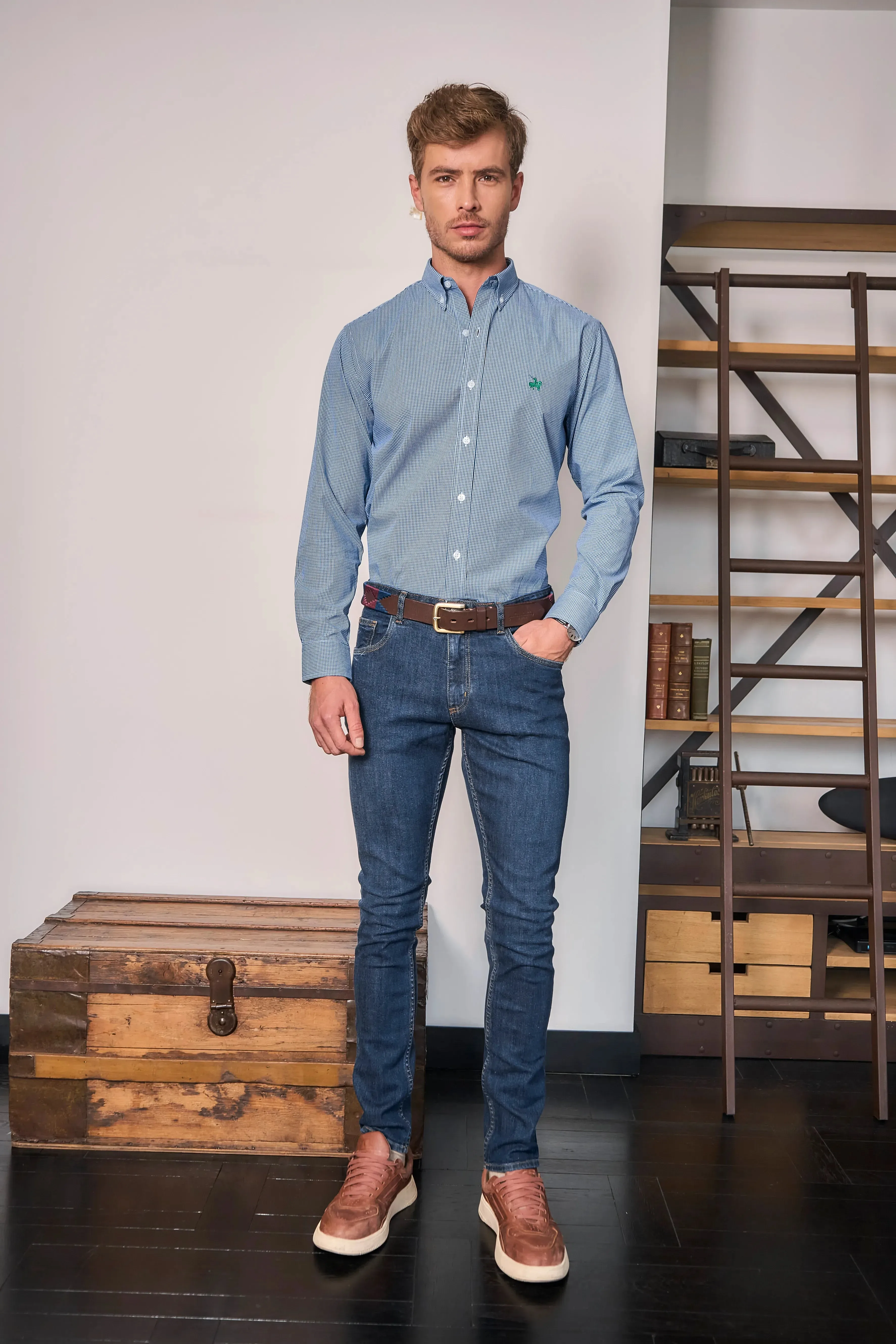 Camisa Cuadros Montrose Hombre
