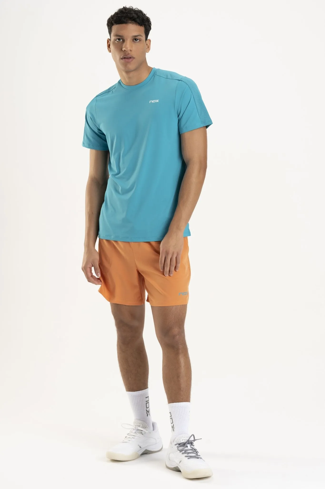 CAMISETA deportiva hombre PRO REGULAR azul capri