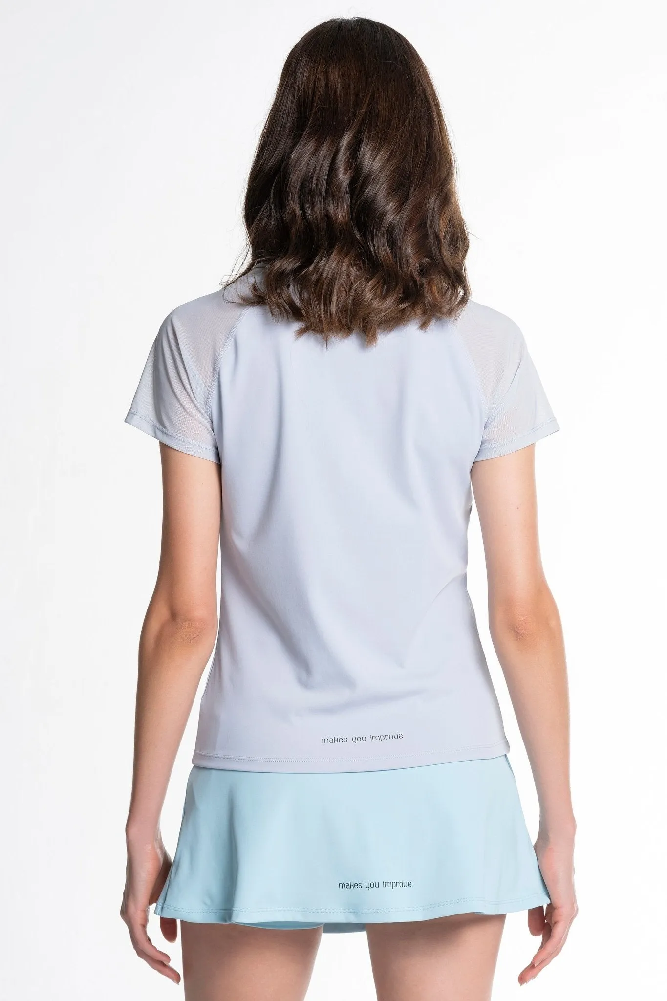 Camiseta Pádel Mujer PRO REGULAR gris - TALLA XS