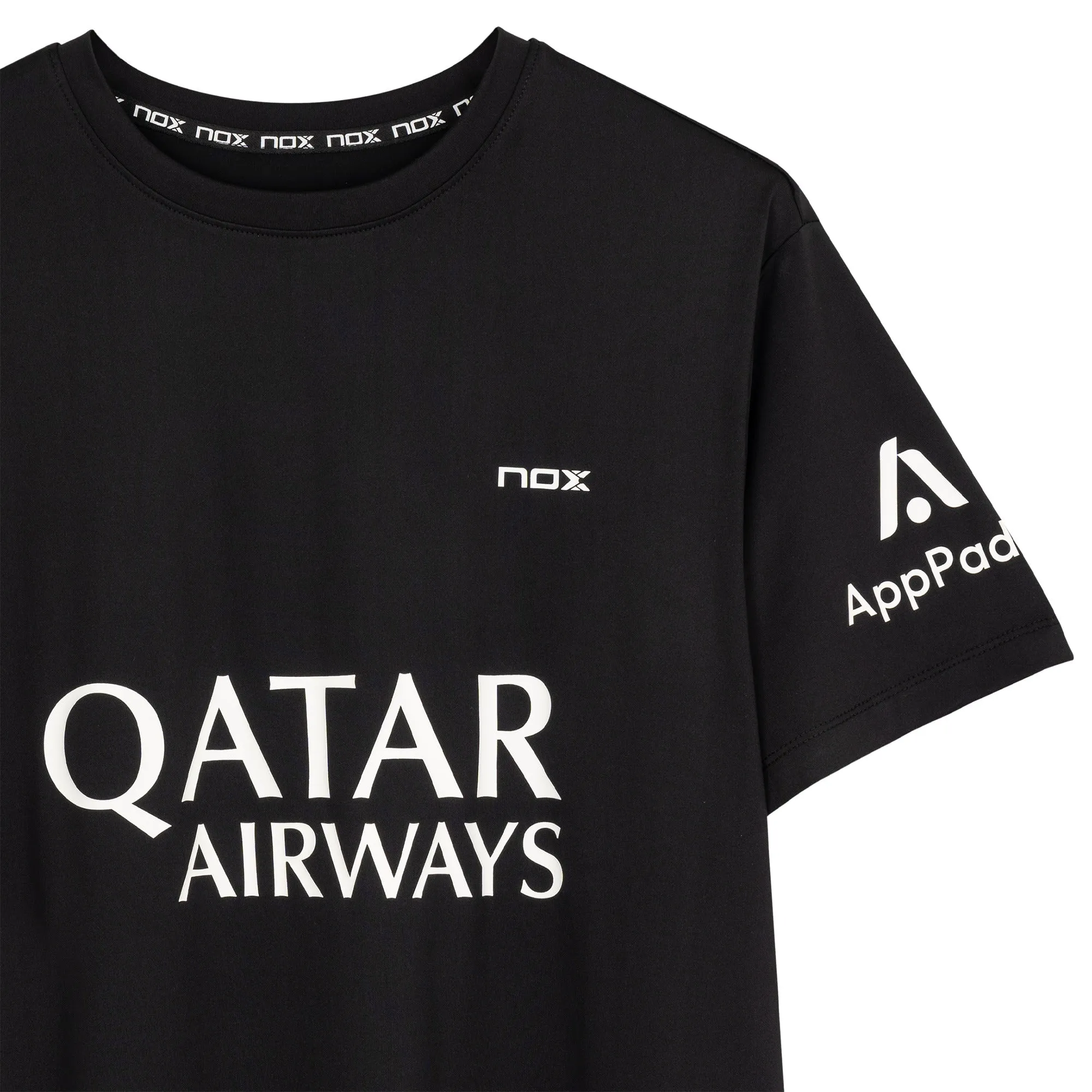 Camiseta Sponsors AT10 Negro de Agustín Tapia
