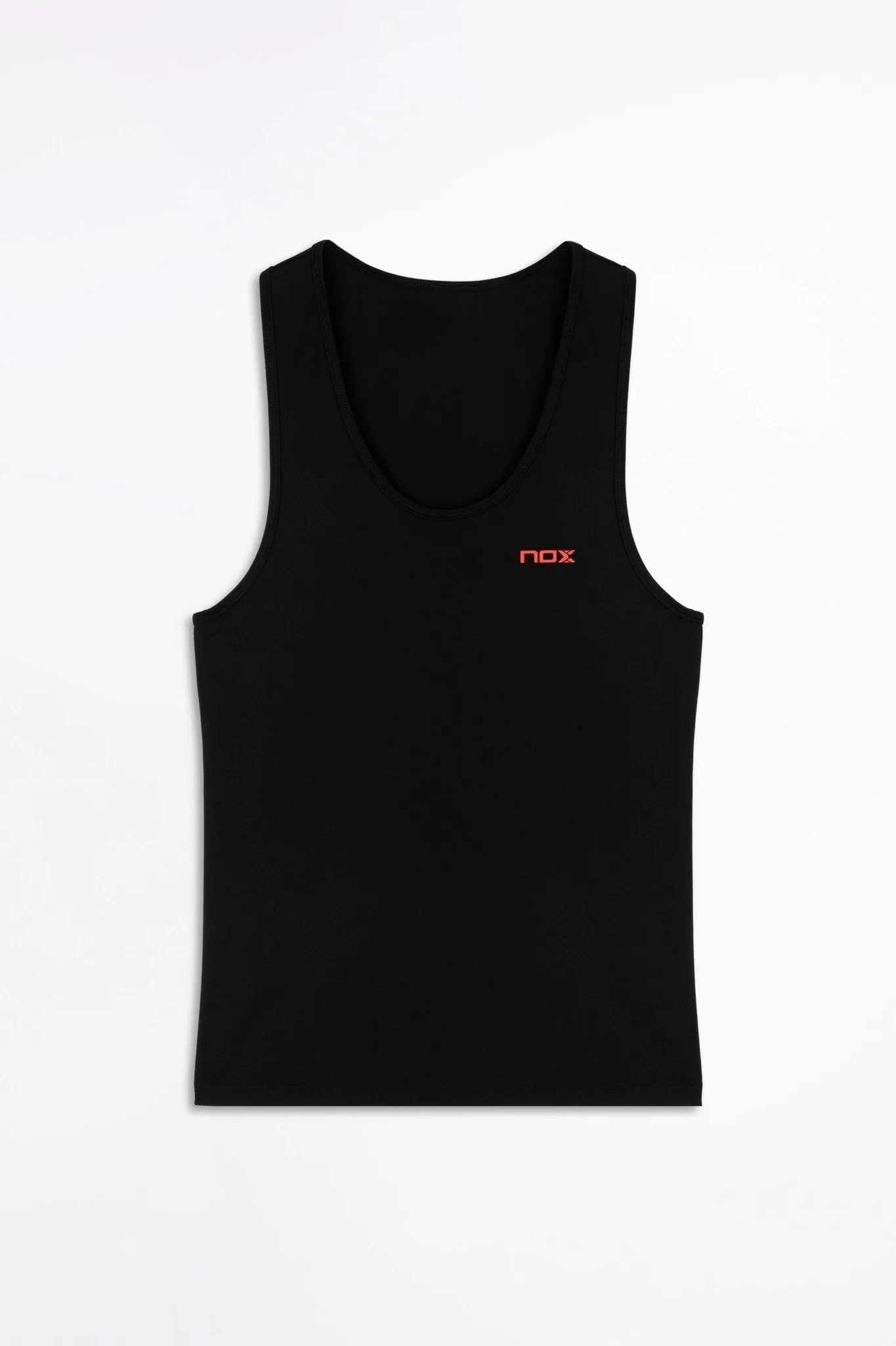 Camiseta tirantes mujer TEAM negro