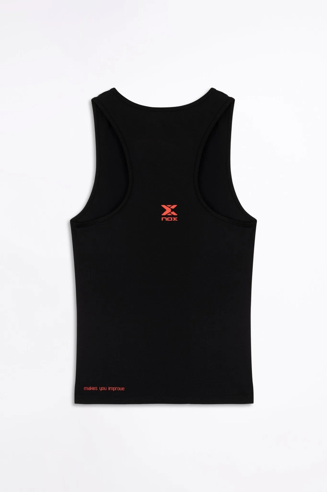 Camiseta tirantes mujer TEAM negro