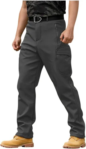 Cargo for Men Pants Gym Waterproof Casual Baggy Construction Workout Sweatpants Joggers