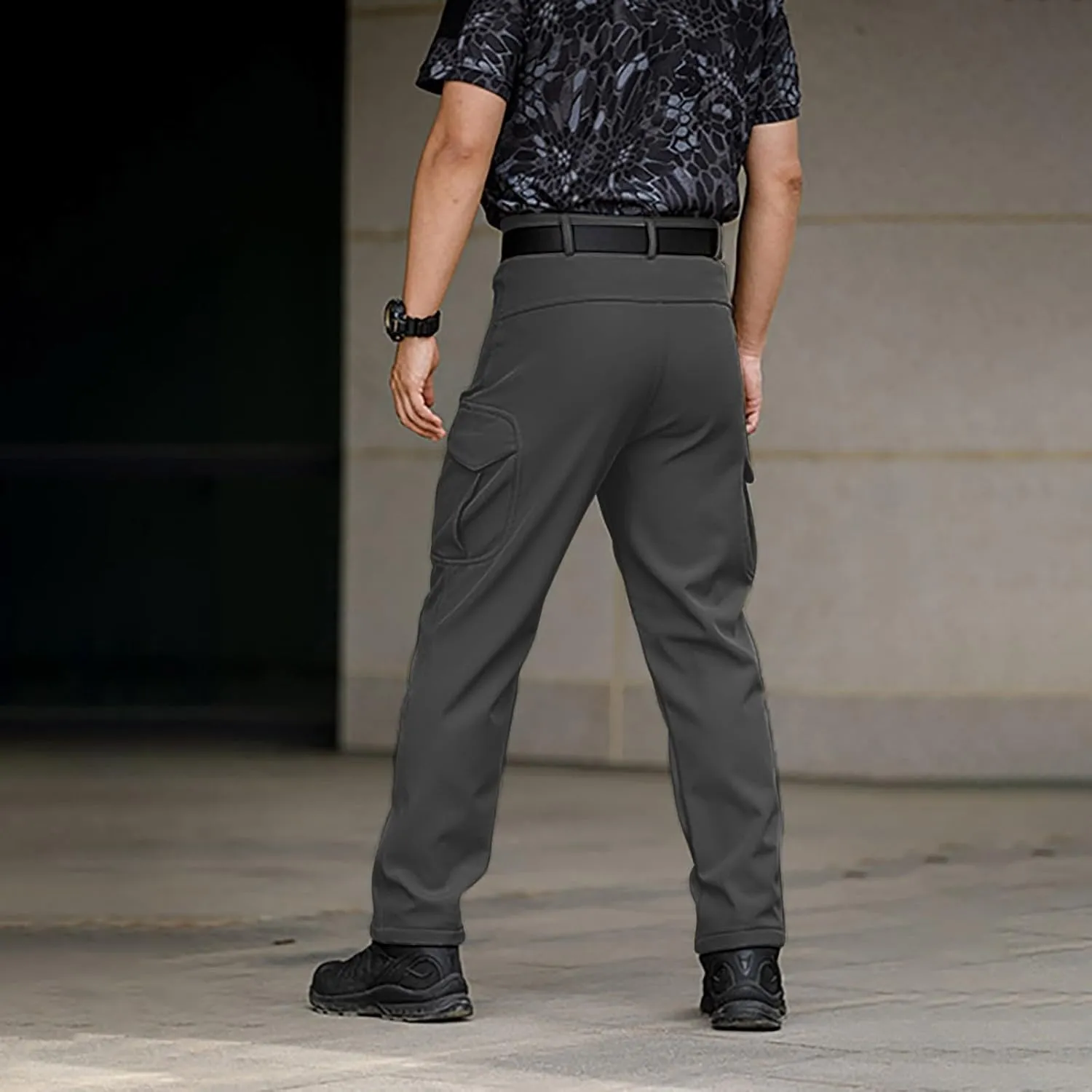 Cargo for Men Pants Gym Waterproof Casual Baggy Construction Workout Sweatpants Joggers