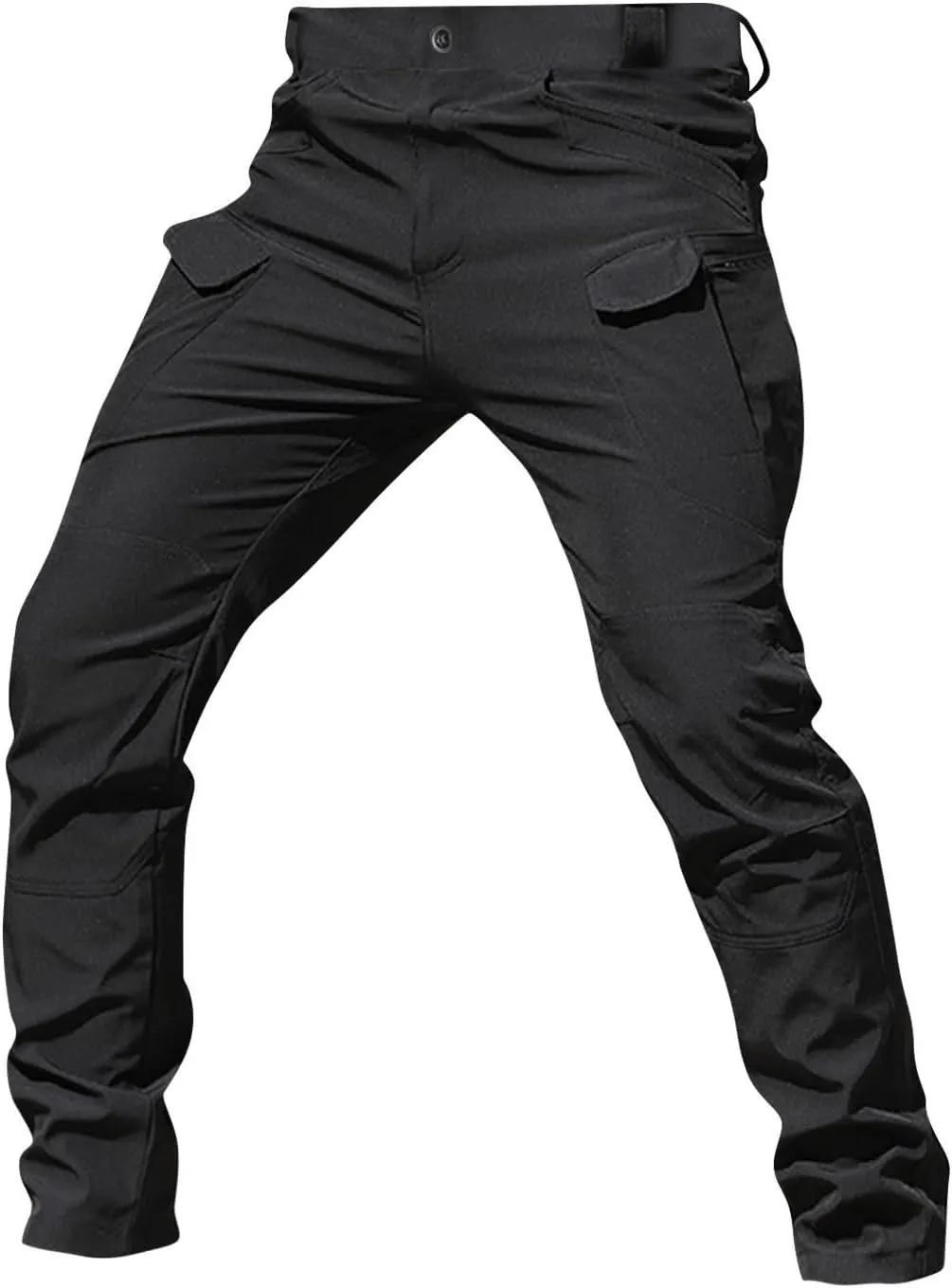 Cargo Pants for Men Relaxed Fit Waterproof Stretch Work Pants Multi Pockets Ripstop Flex Camo Hunting Tactical Pants