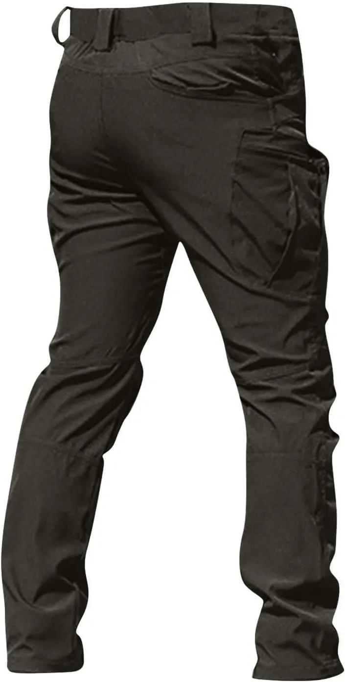 Cargo Pants for Men Relaxed Fit Waterproof Stretch Work Pants Multi Pockets Ripstop Flex Camo Hunting Tactical Pants