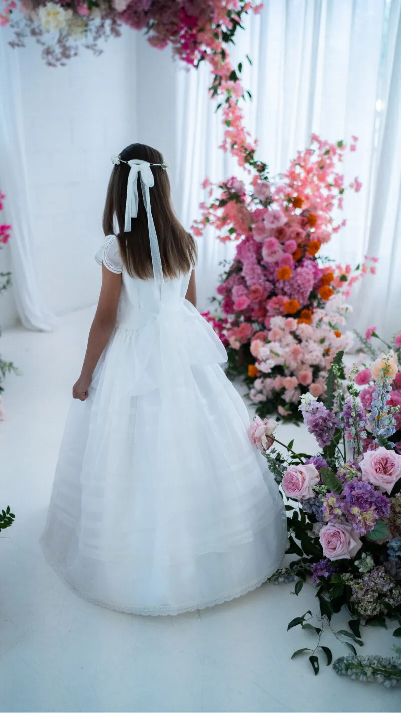 Classic First Communion Dress Margarett