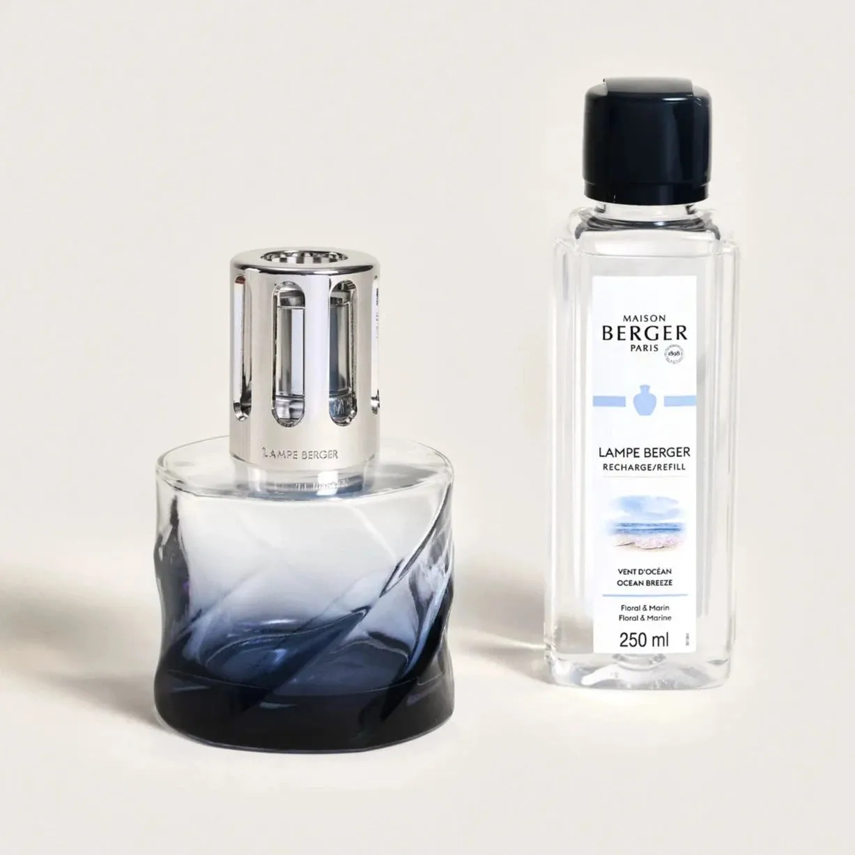 Cofre Lampara Catalítica Berger   Perfume Spirale Blue