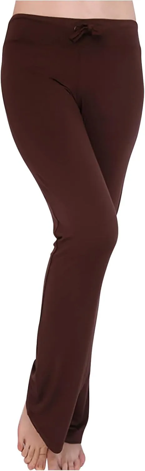 Crossover Flare Leggings for Women High Waist V Cross Bootcut Bell Bottoms Workout Flared Yoga Pants with Pockets