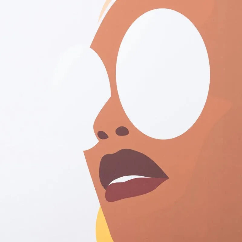 Cuadro impresión mujer 82x122