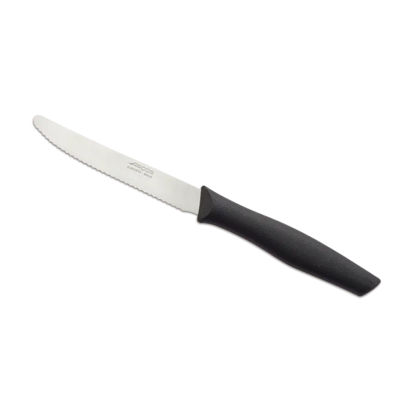 Cuchillo mesa negro perlado 110mm