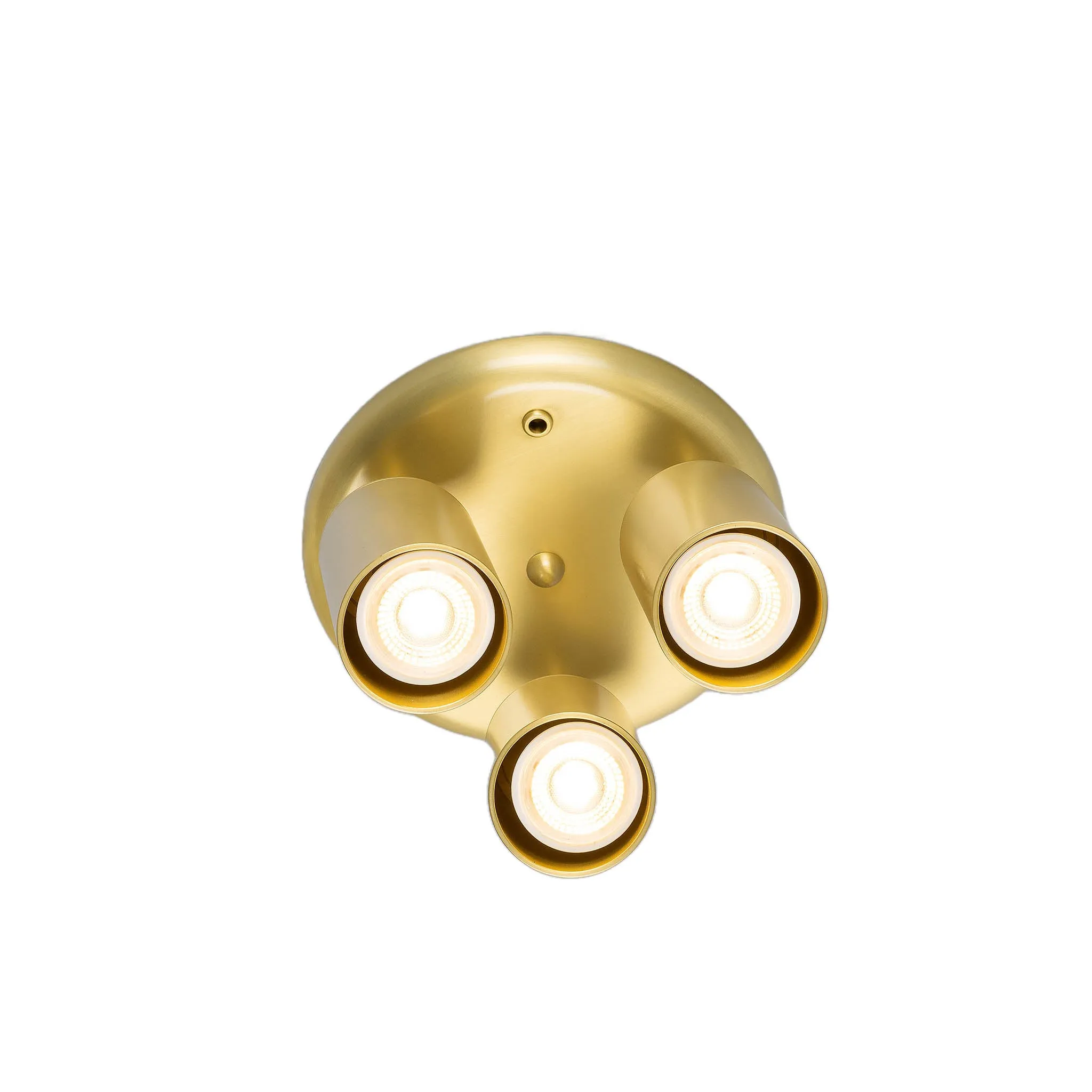 Evanston brass 3-spotlight | polished brass