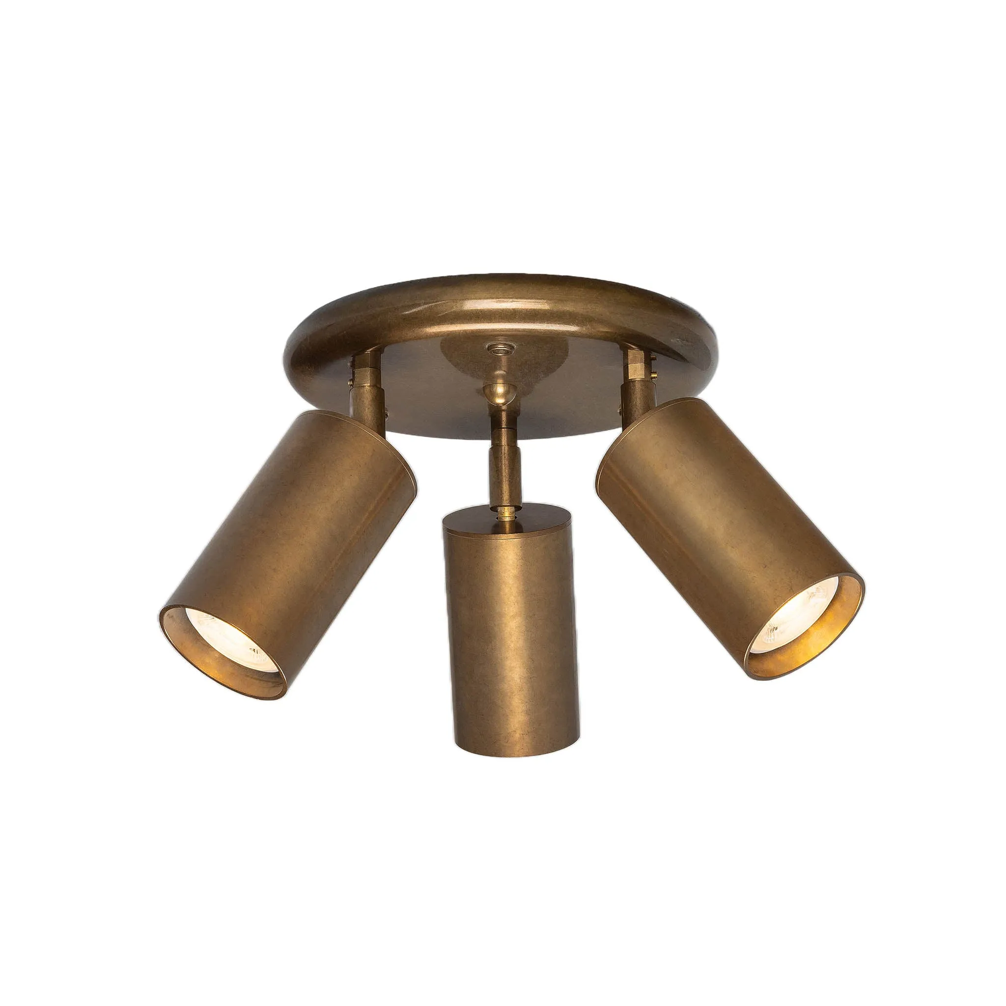 Evanston brass 3-spotlight | polished brass