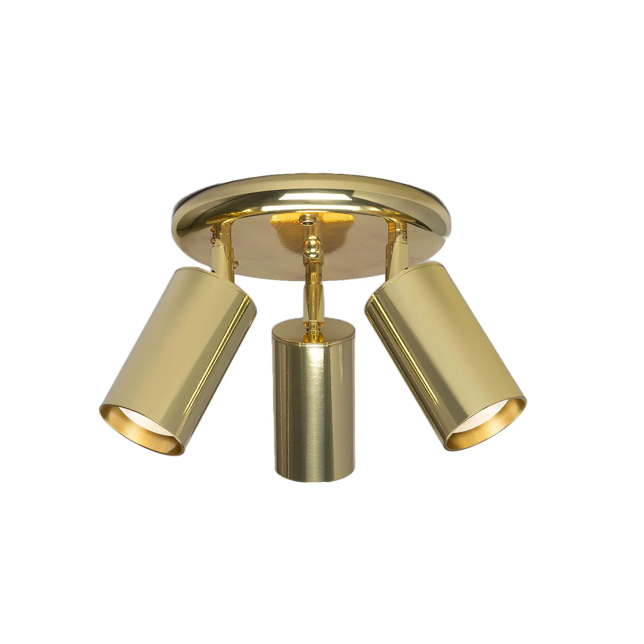 Evanston brass 3-spotlight | polished brass