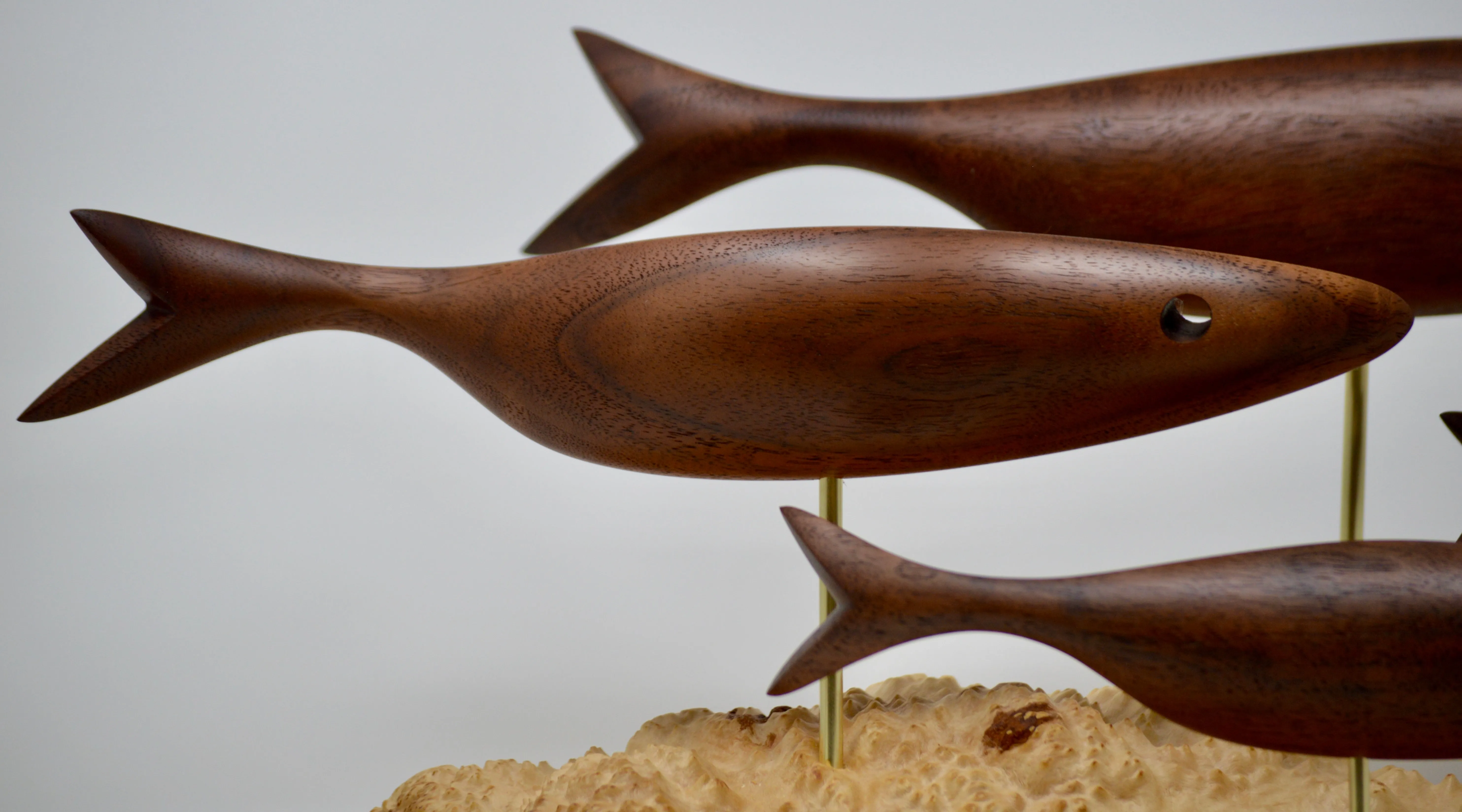 Fish Sculpture (Gold Mallee)