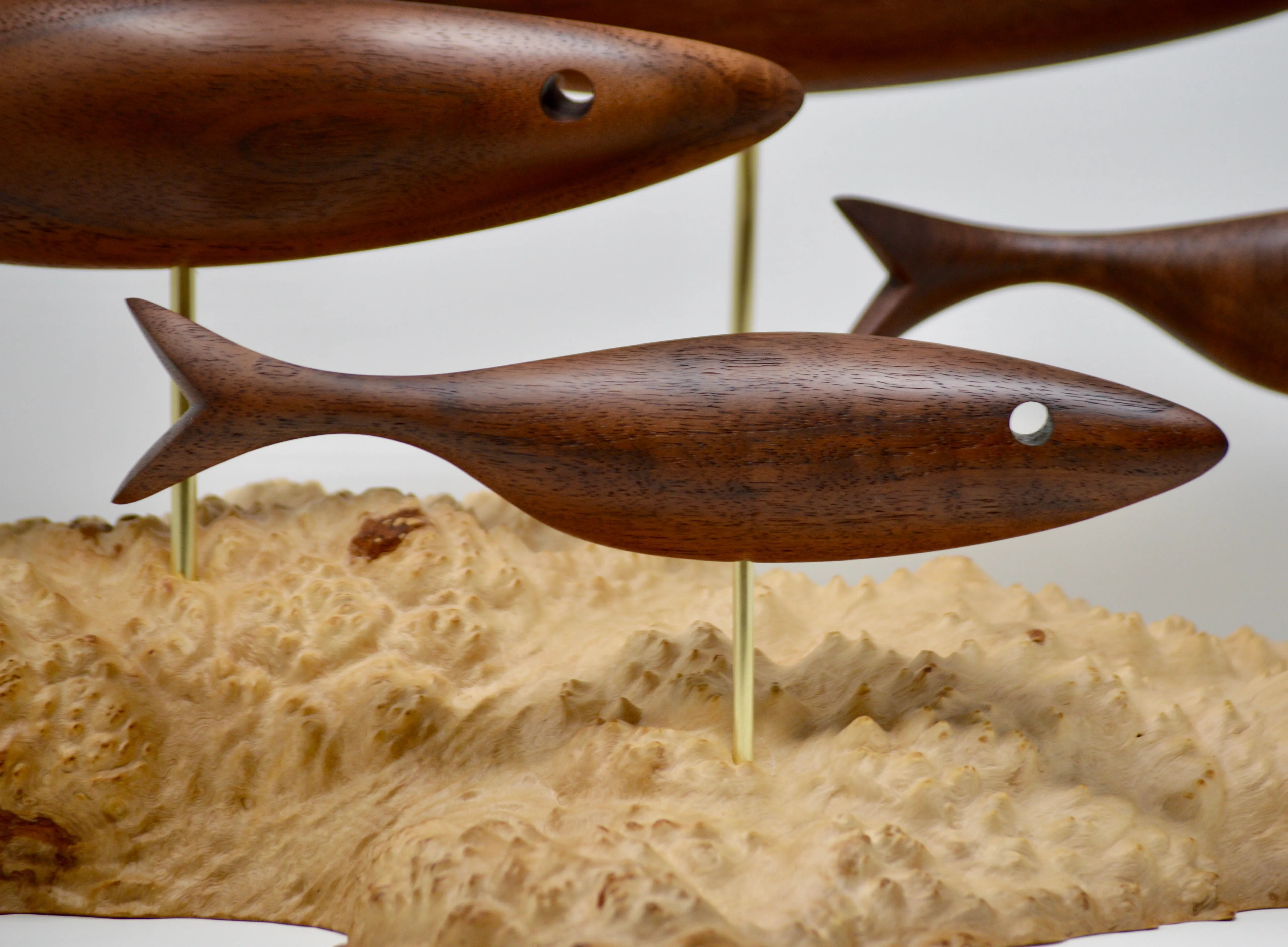 Fish Sculpture (Gold Mallee)