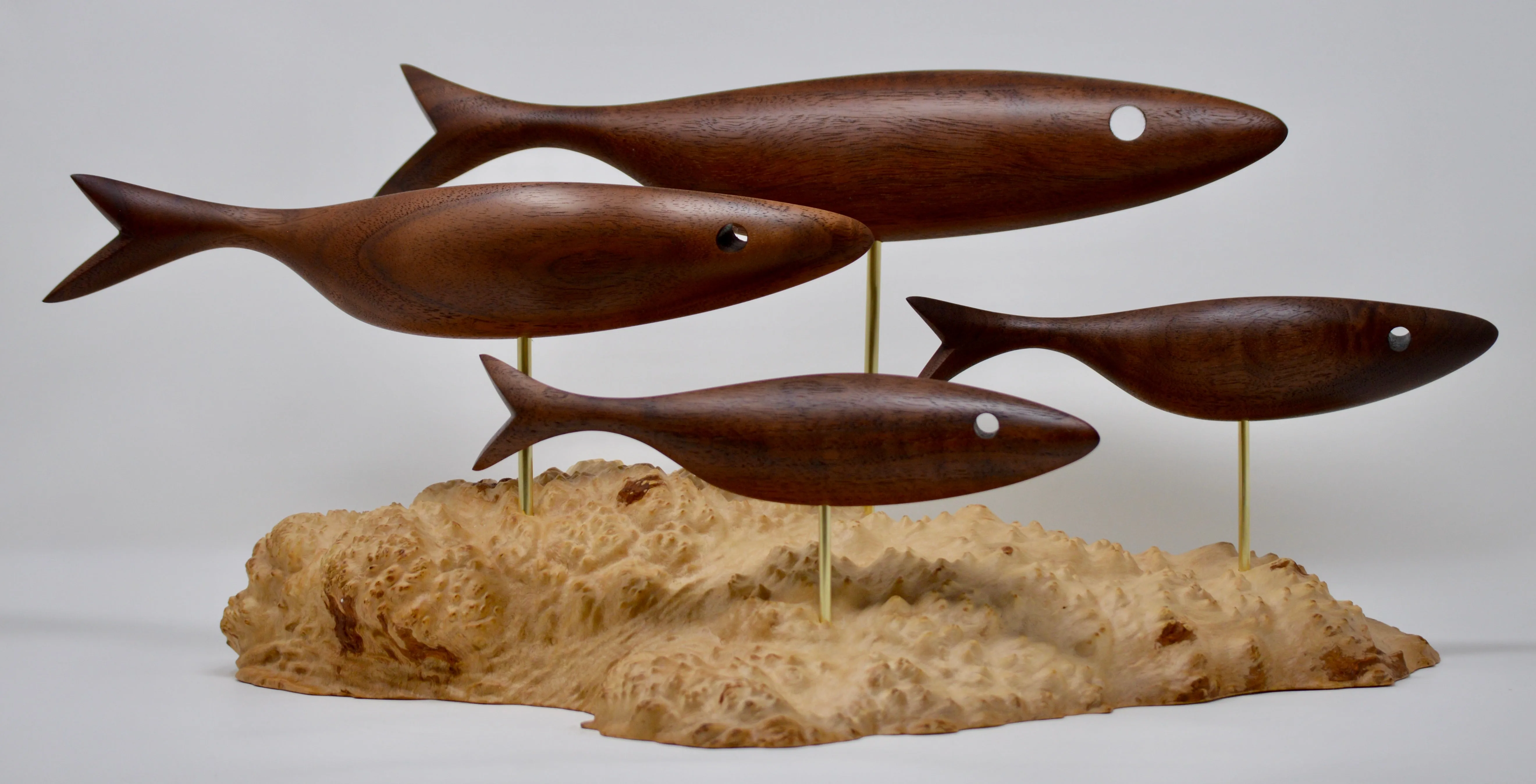 Fish Sculpture (Gold Mallee)