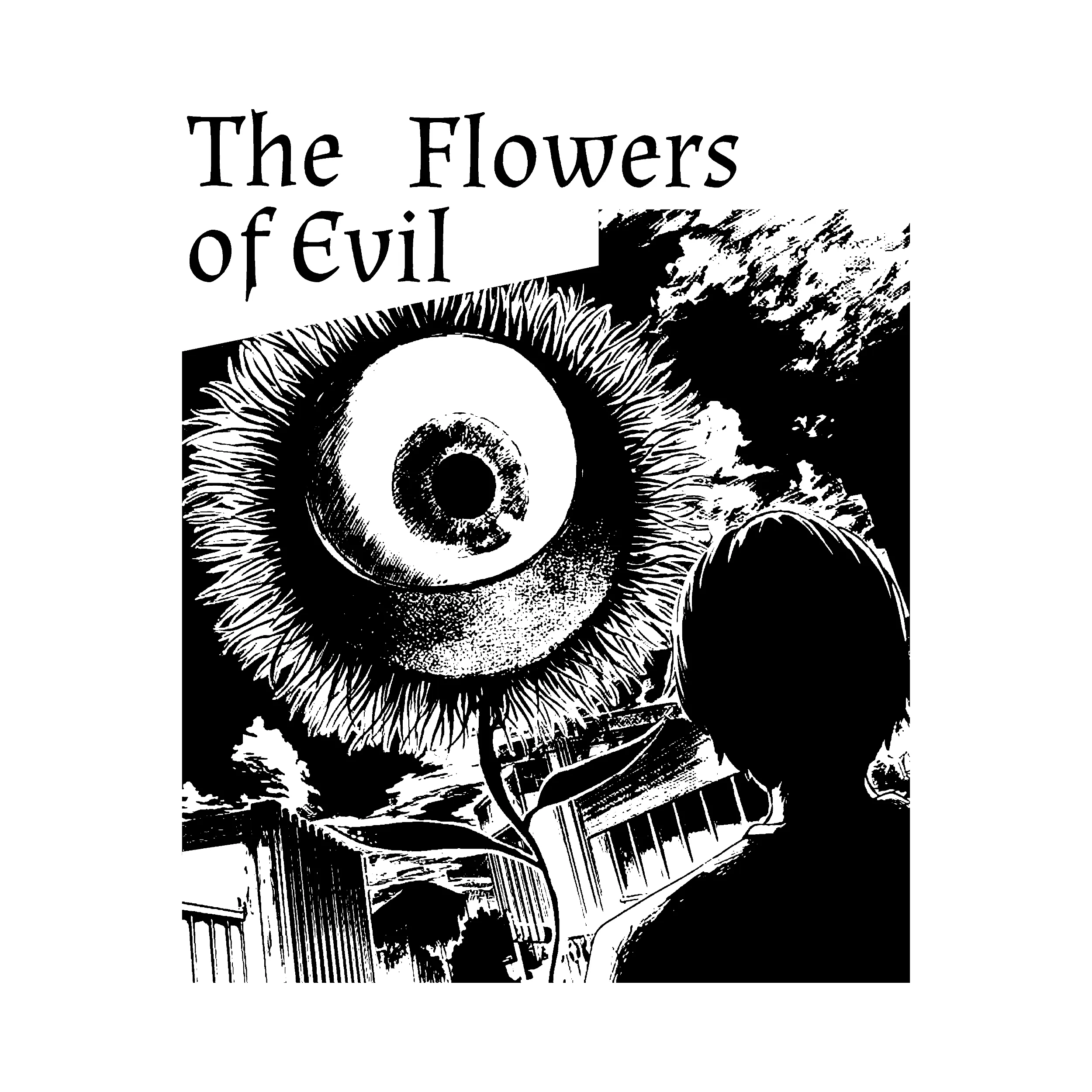 Flowers Of Evil Slim Fit Tee