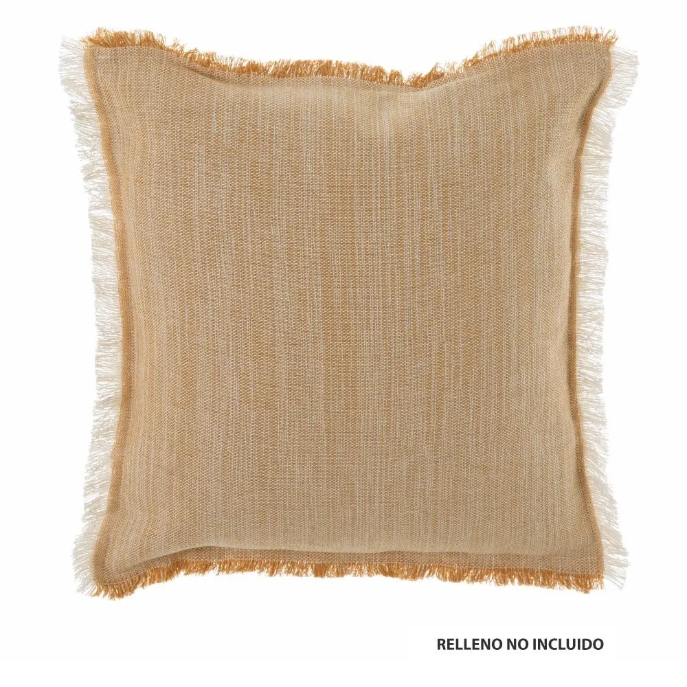 Funda cojín con flecos 45 x45cm
