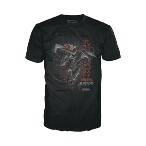 Funko Boxed Tee: Yu Gi Oh - Dragon Negro De Ojos Rojos Playera 2XL