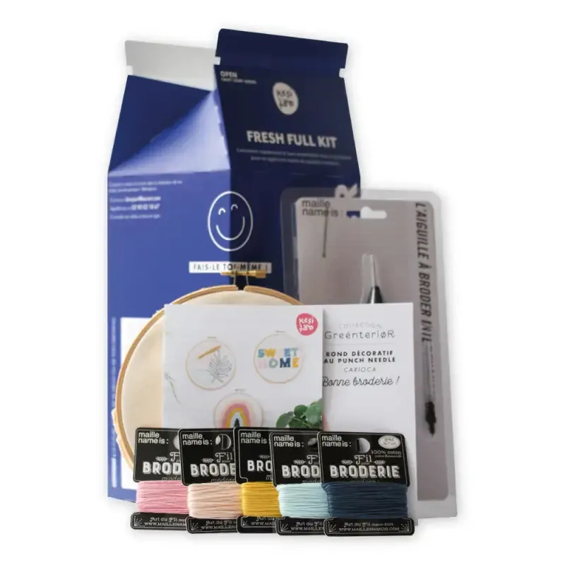 Kit de bordado DIY - Carioca