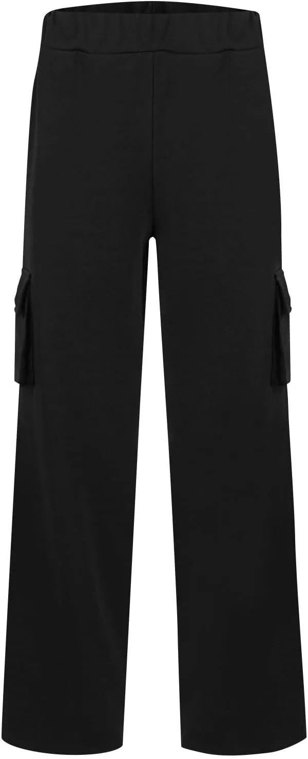 Leggings for Women High Waisted Casual Cargo Yoga Pants Tummy Control Workout Leggings Straight Leg Yoga Pant