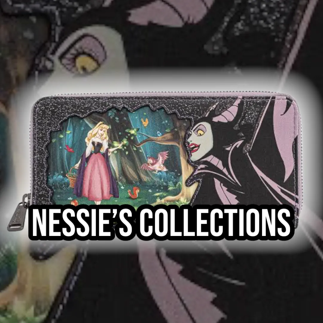 Loungefly Malefica Cartera Monedero Tarjetero Maleficient Disney Bella Durmiente Aurora