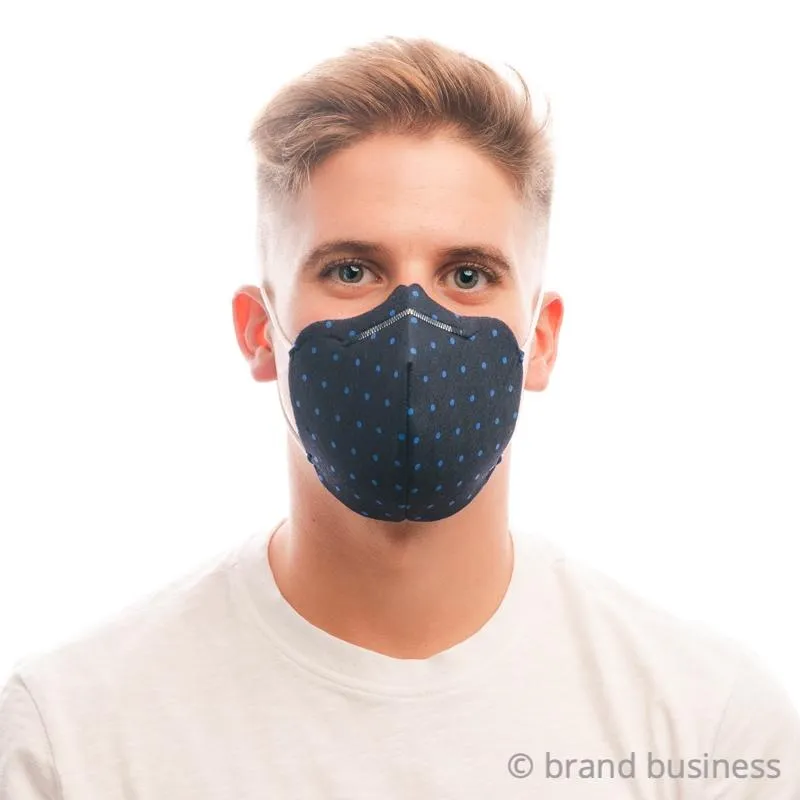 Lunares Azules | Mascarilla Deanshield | Adulto  | UNE 0065