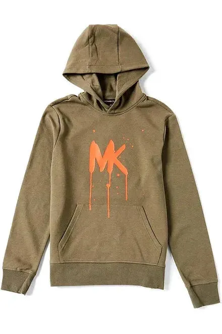 MK LOGO DRIP PO HOOD