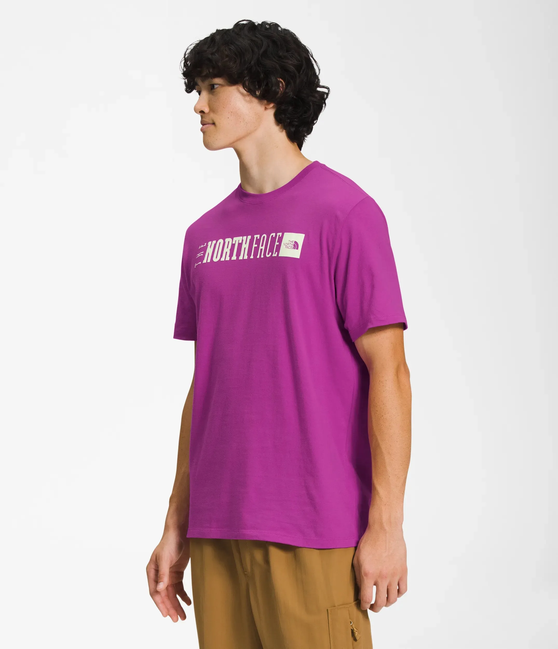 Polera Hombre Manga Corta Brand Proud Morado