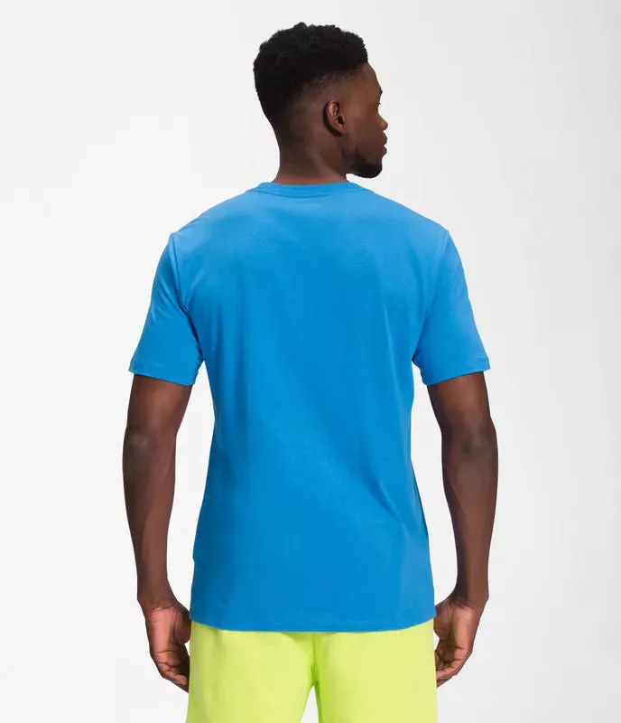 Polera Hombre The North Face Manga Corta Brand Proud Azul