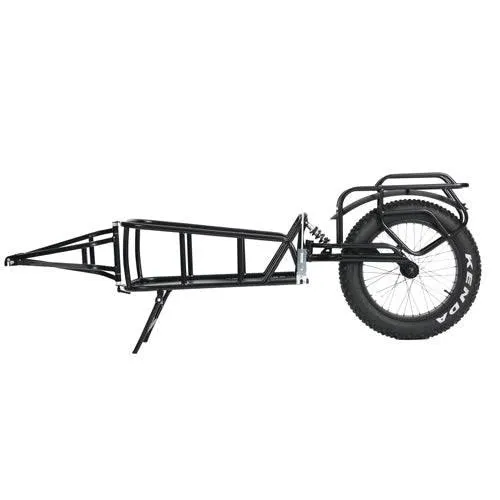 Single-wheel Cargo Trailer And Cooler Bundle