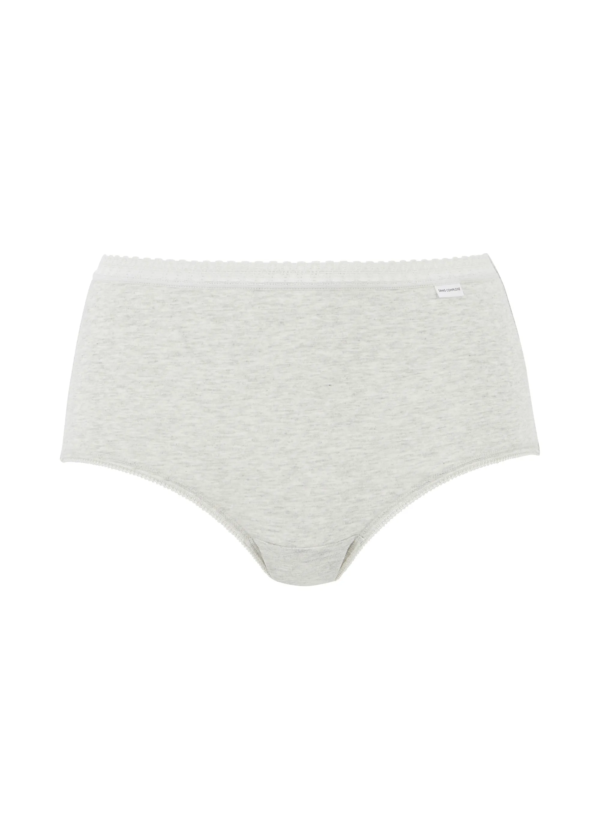 Slip - Lot de 2 Classique Coton Gris chiné