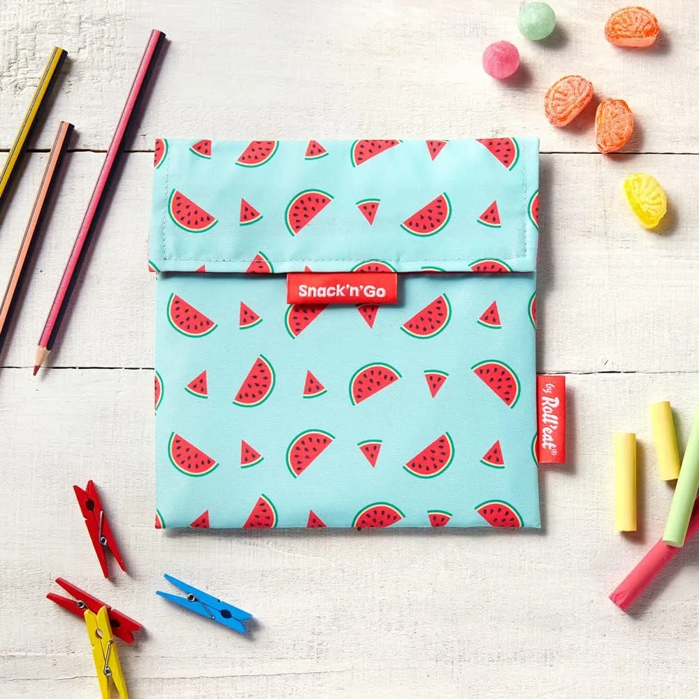 Snack'n'Go. Bolsa reutilizable para el almuerzo.
