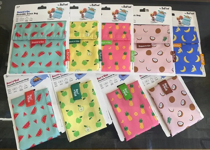 Snack'n'Go. Bolsa reutilizable para el almuerzo.