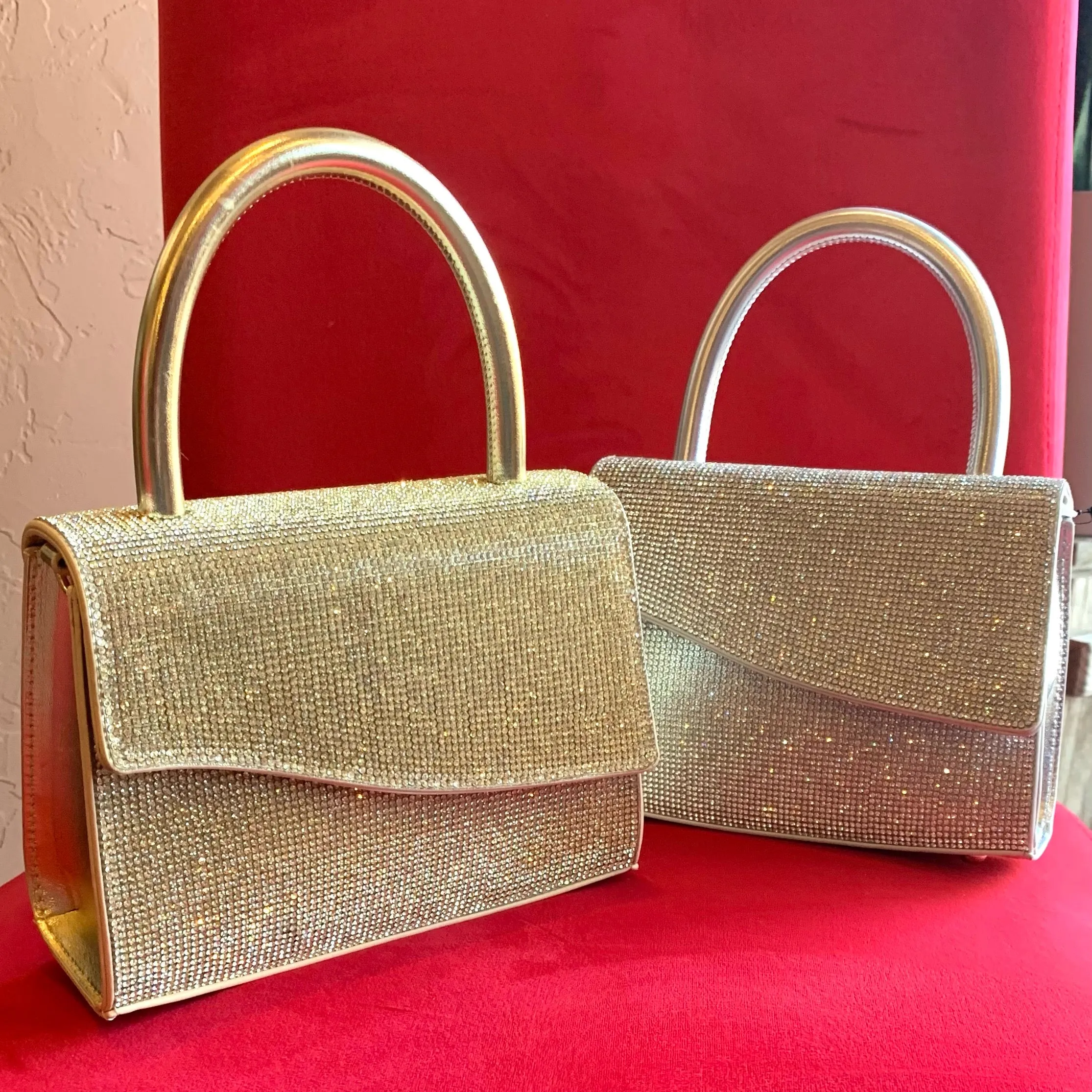 Special Occasion Rhinestone Mini Handbag