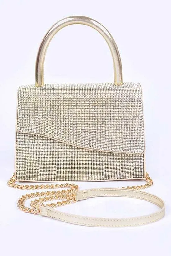 Special Occasion Rhinestone Mini Handbag